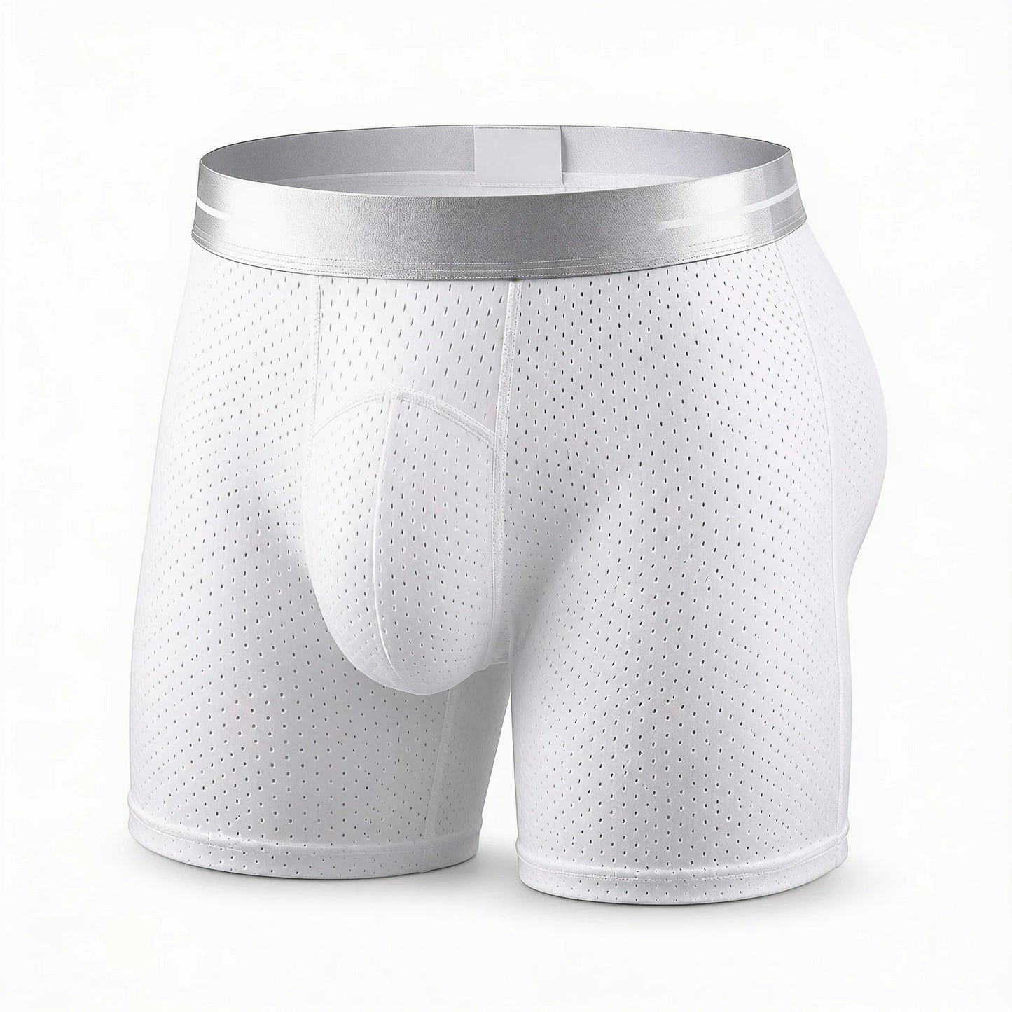 🔥 BEST DEAL 80% OFF TODAY🔥 2026 HOT SALE AirFlexTM Premium Leakproof IceSilk Mesh Men's Boxer-180 Days free return