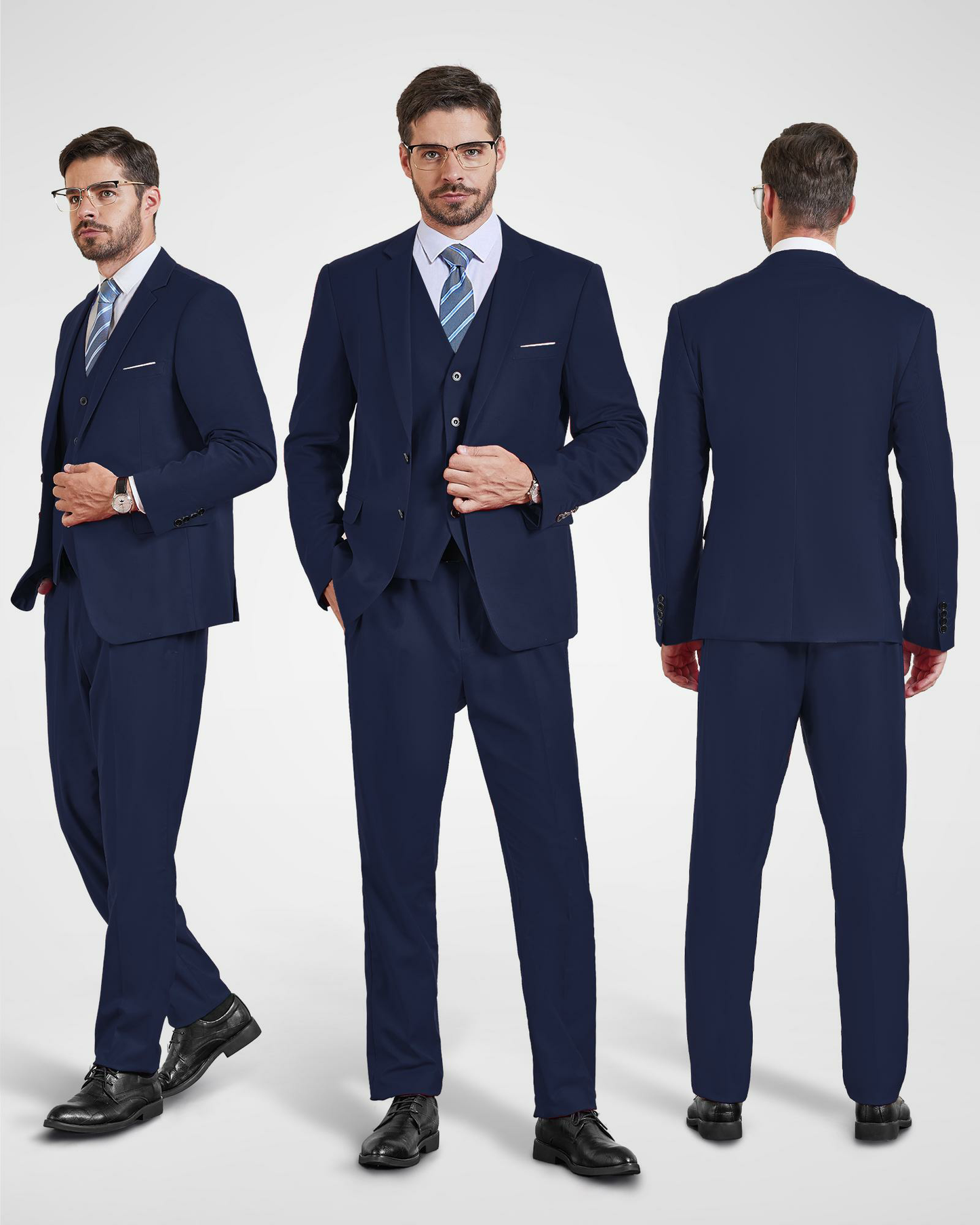 Men's Formal with Vest & Tie