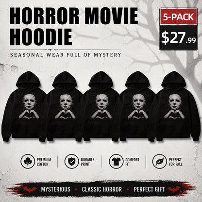 🎃Halloween Gift 🎃 Michael Myers Heart Shirt, Horror Movie Tee, Hoodie and Sweatshirt for autumn and winter