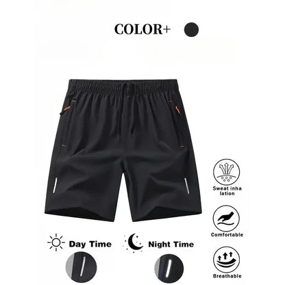 Men's 7-Pack  Dry-Fit Gym Shorts with Zipper Pockets ⭐⭐⭐⭐⭐
