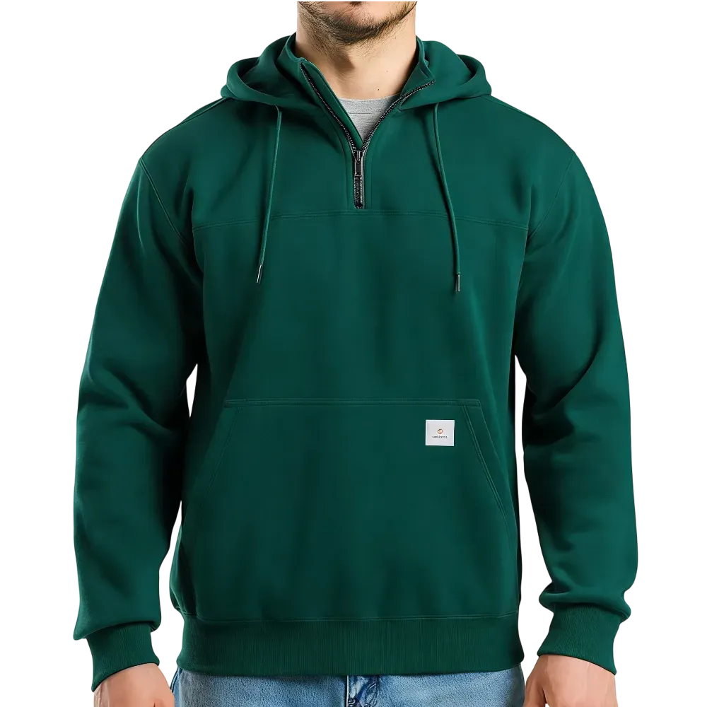 Men’s Water-Resistant Fleece Work Hoodie