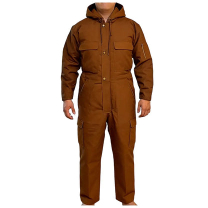 Men’s Loose Insulated Multi-Pocket Coverall