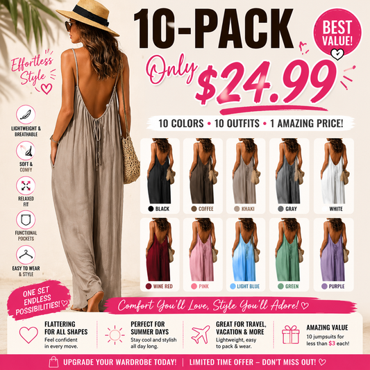 🔥Last Day 95% OFF🔥Women's Solid Color Cami Lounge Dress
