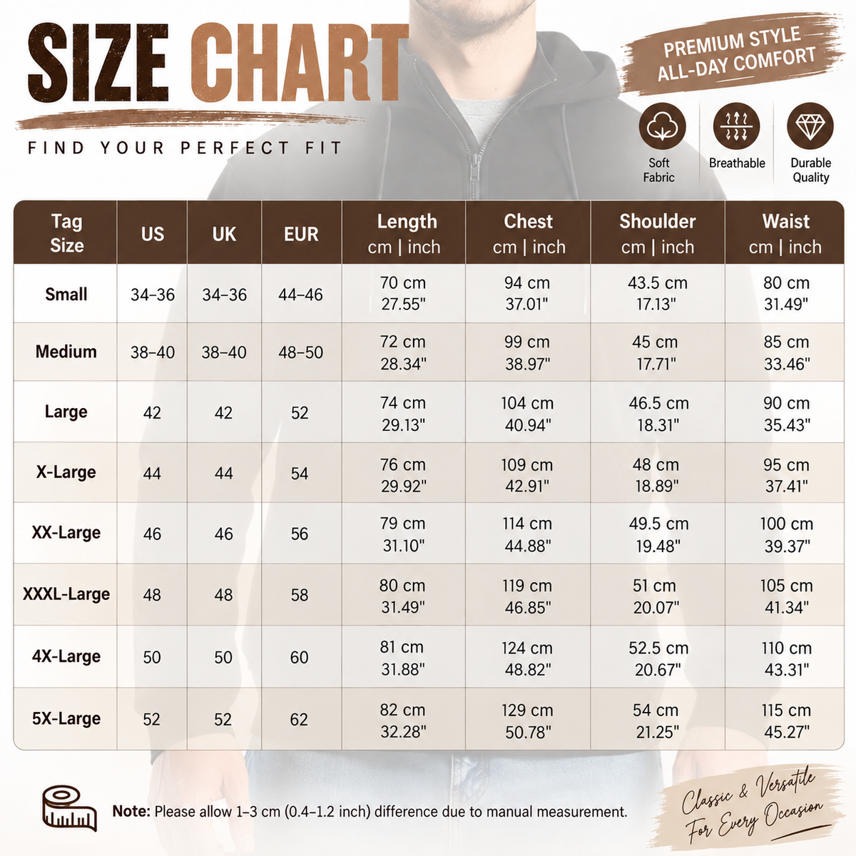 Men’s Water-Resistant Fleece Work Hoodie